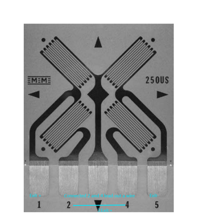 چهار فشار سنج محور برای سری CA تست و گشتاور